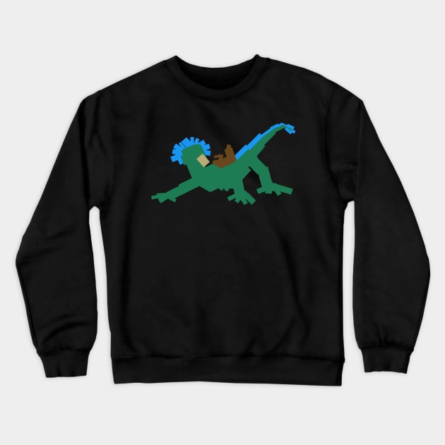 Lizard Wizard Crewneck Sweatshirt by xwingxing